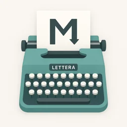 Lettera app icon